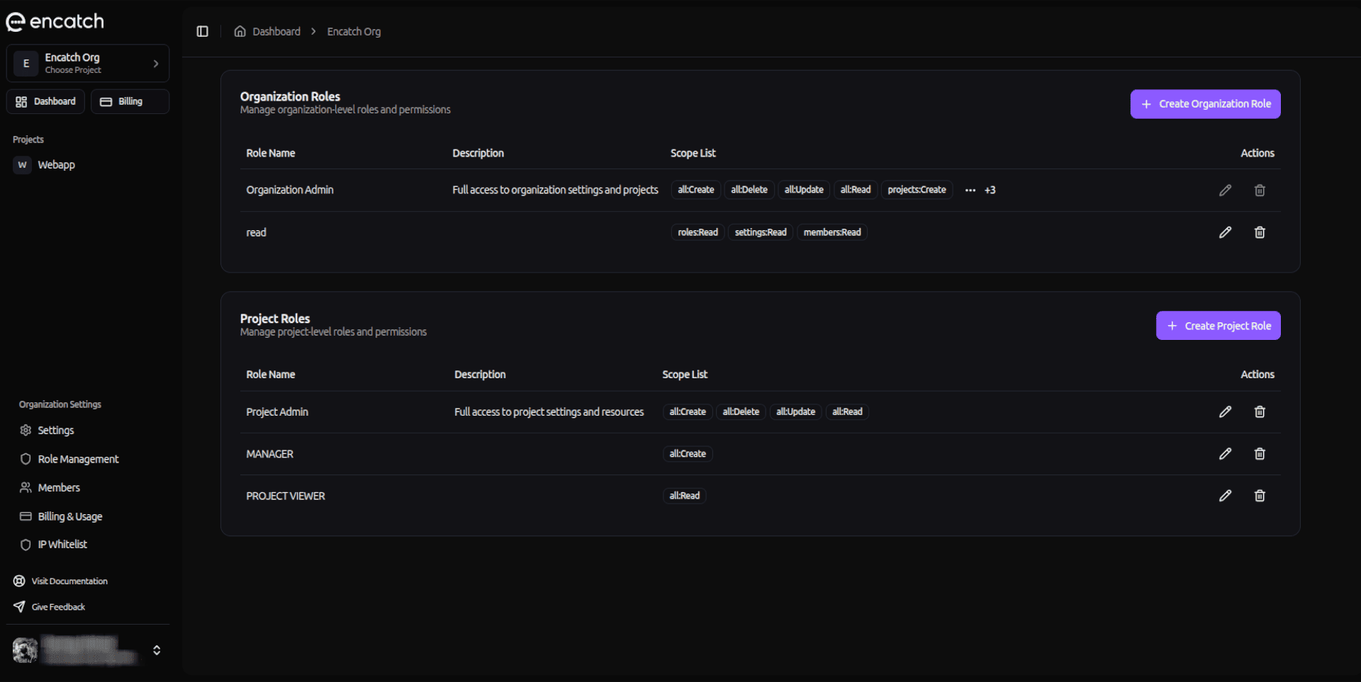 Admin Access Management